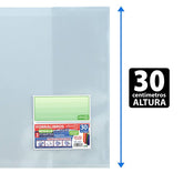 FORRO LIBRO EXPRESS 30CM AJUSTABLE | 10 UNIDADES | (FRAGA)